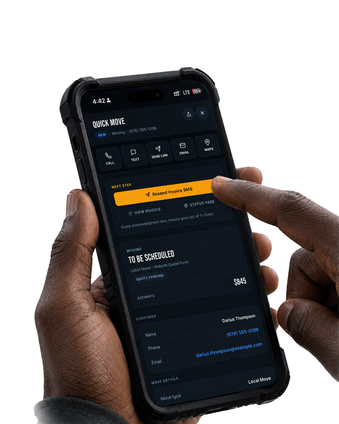 Booking on RelayLeads